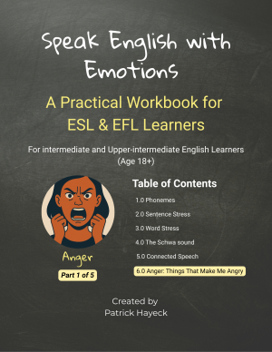 Speak English With Emotions - Anger Front Cover