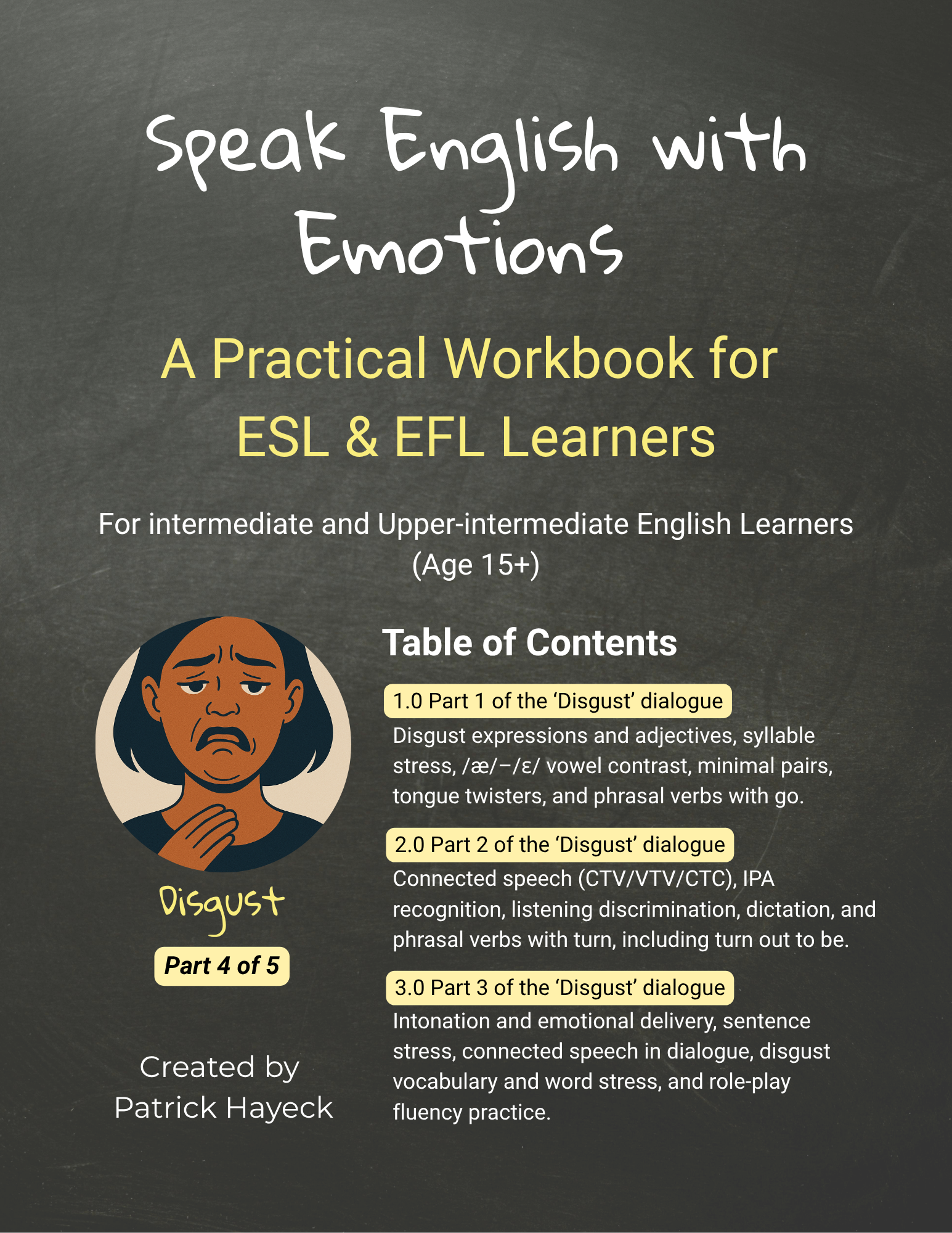 Speak English With Emotions - Part 4 Disgust Front cover