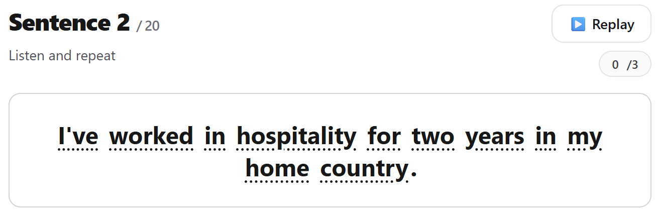 SpeakLink Backchaining screenshot 3c